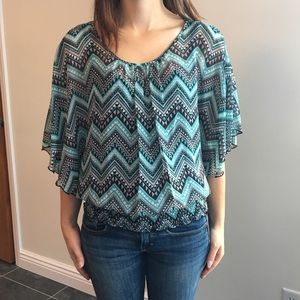 Patterned blouse